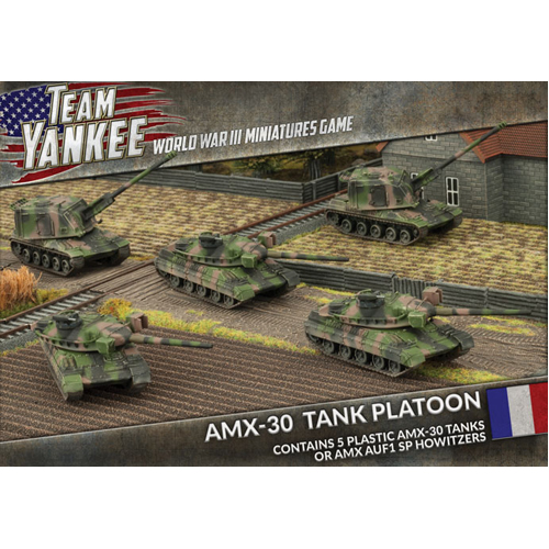 Фигурки 5X Plastic Amx-30 Tanks Or Amx Auf1 Sp Howitzers Battlefront Miniatures цена и фото