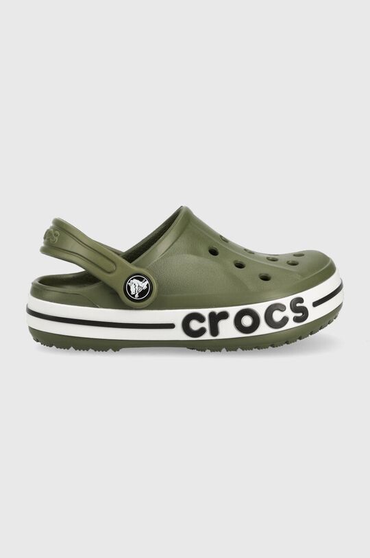 

Детские тапочки Crocs BAYABAND KIDS CLOG, зеленый
