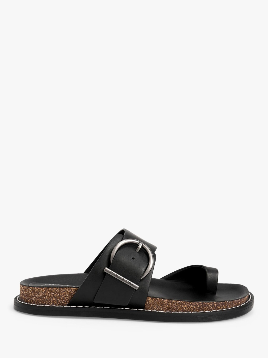 

Сандалии CHARLES & KEITH из искусственной кожи, черные