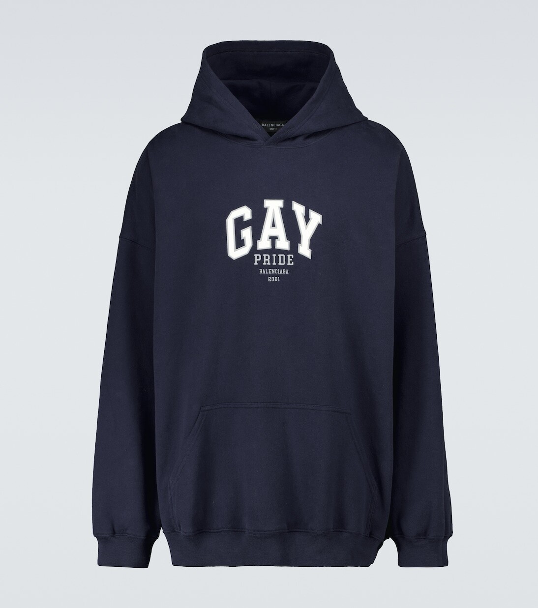 

Толстовка pride с капюшоном Balenciaga, синий