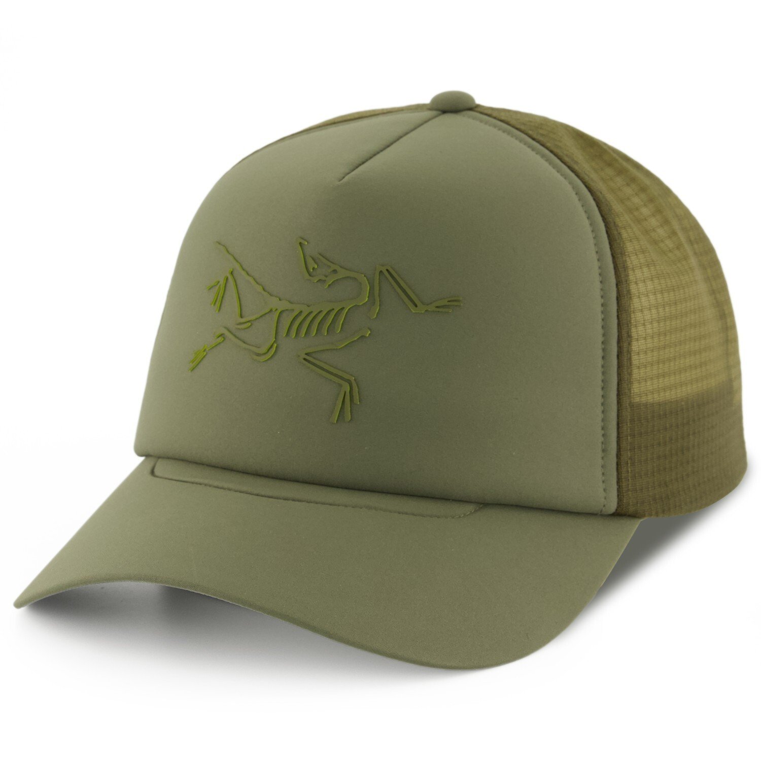 

Кепка Arc'Teryx Bird Trucker Curved, цвет Forage/Tatsu