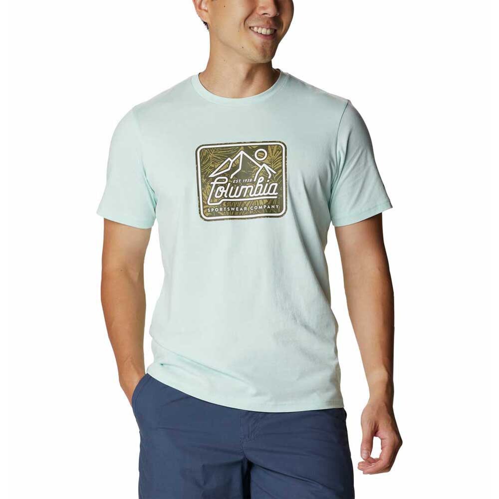 

Футболка с коротким рукавом Columbia Rapid Ridge Graphic, зеленый
