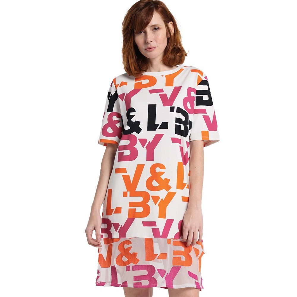 

Платье Victorio & Lucchino Urban Detail Chiffon Tremend Logo, белый