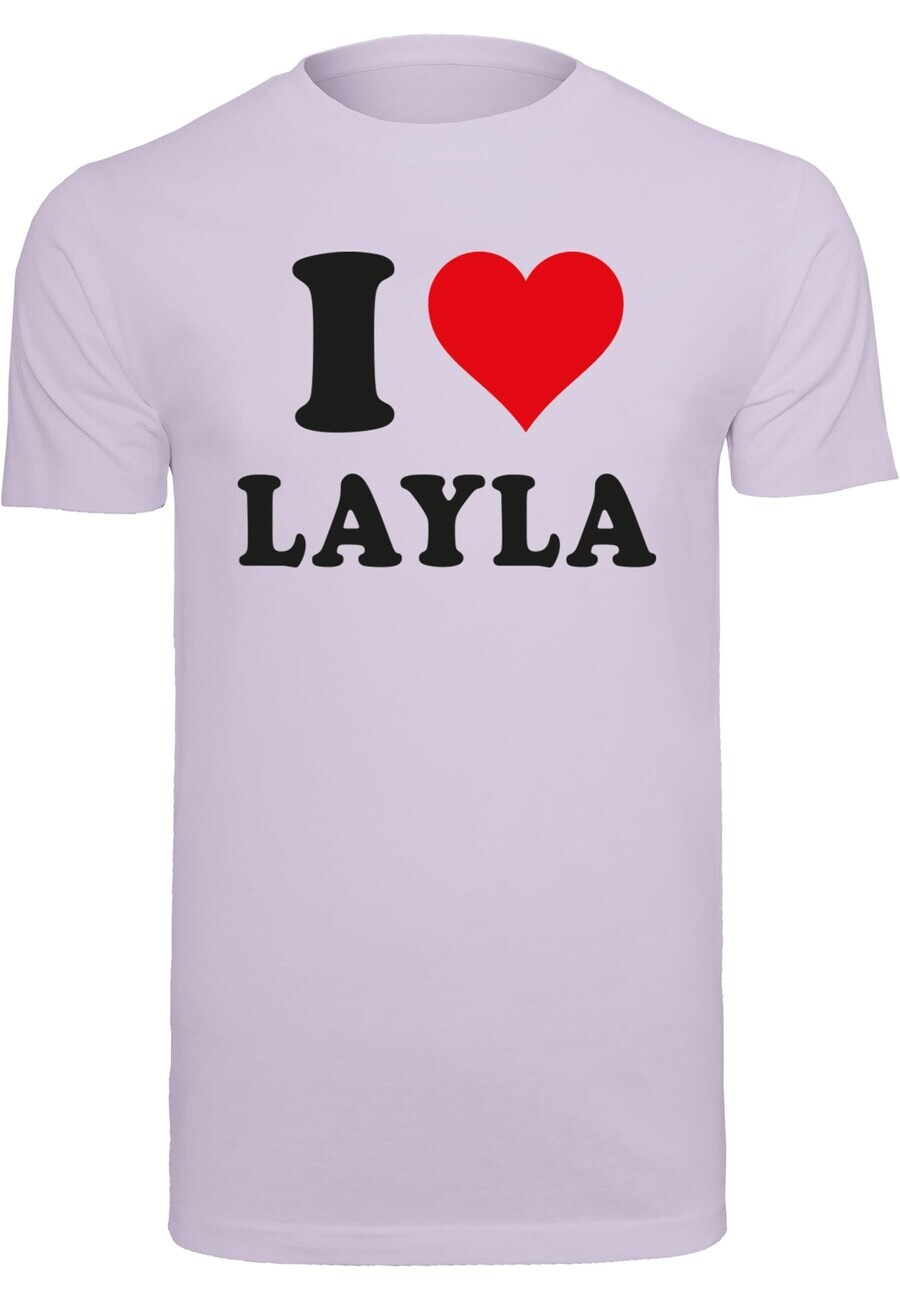 

Футболка Merchcode I LOVE LAYLA, сиреневый