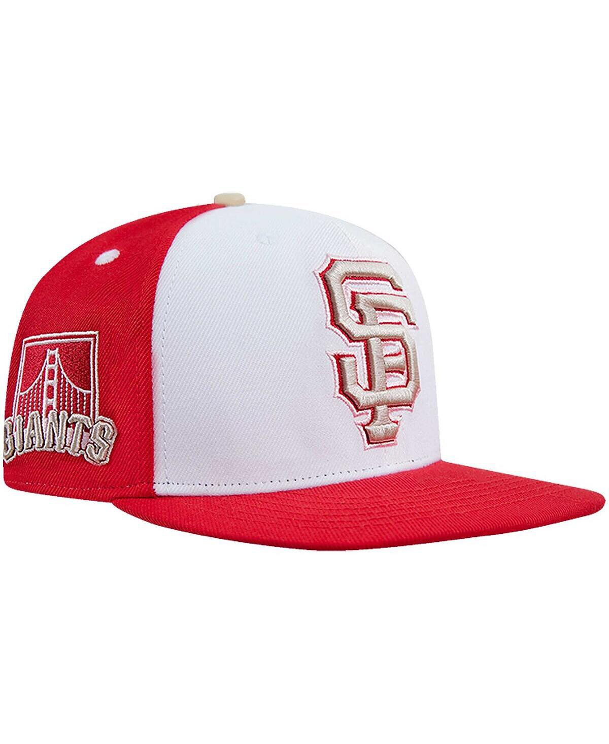 

Мужская бело-красная кепка San Francisco Giants Strawberry Ice Cream Drip Snapback Pro Standard