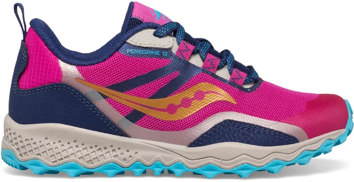 

Туфли Peregrine 12 Shield – детские Saucony, розовый