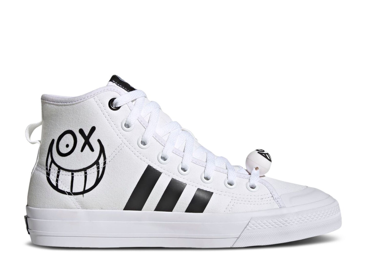 

Кроссовки adidas André Saraiva X Nizza High Rf 'Love Union', белый