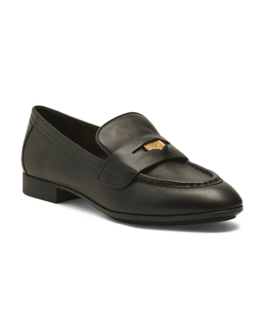 

Кожаные пенни-лоферы Parama Vince Camuto, черный