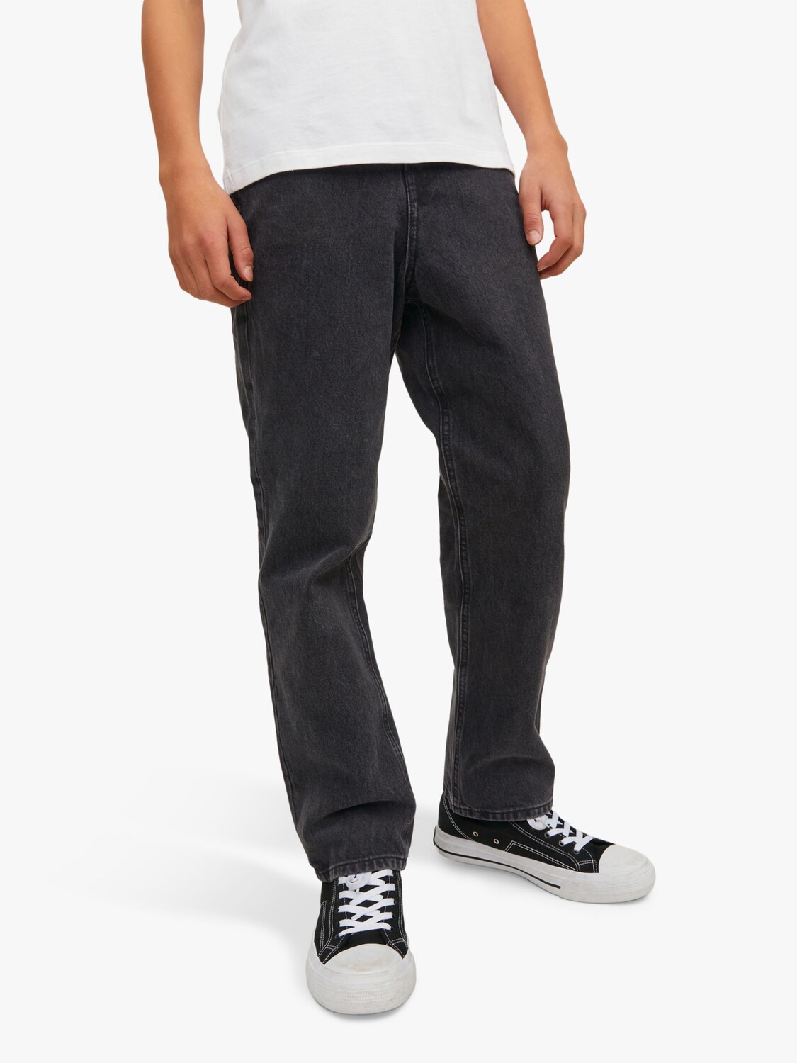 

Детские джинсы Jack & Jones, черный деним
