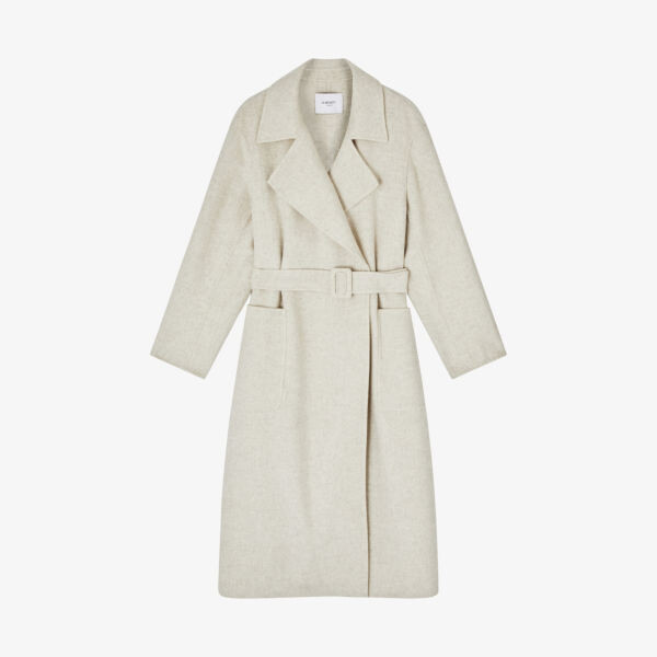 

Пальто Anderson с запахом спереди Lk Bennett, бежевый