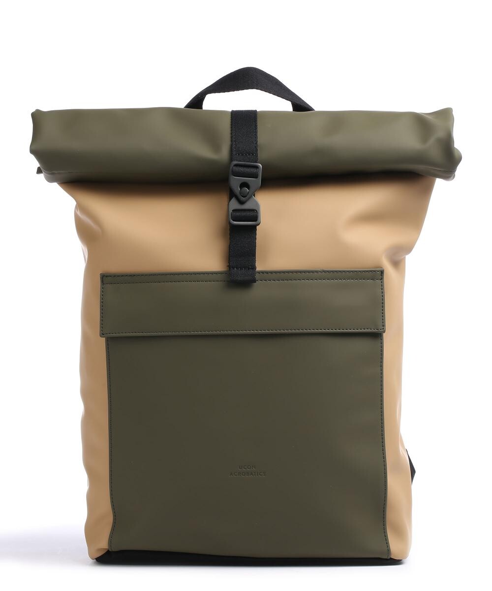 

Рюкзак Lotus Jasper Medium Rolltop 15,6 дюйма Полиуретан, переработанный полиэстер Ucon Acrobatics, бежевый