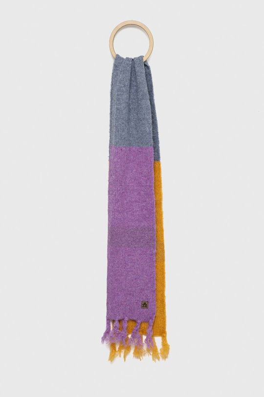 Шарф из смесовой шерсти Jail Jam, фиолетовый шарф мустанг из смесовой шерсти mustang фиолетовый