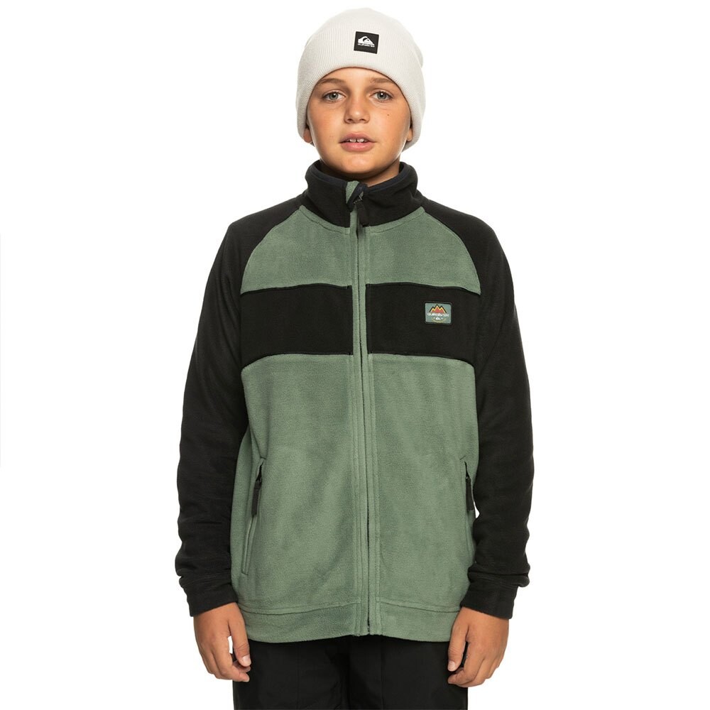 

Толстовка на молнии Quiksilver Powder Chaser Y, зеленый