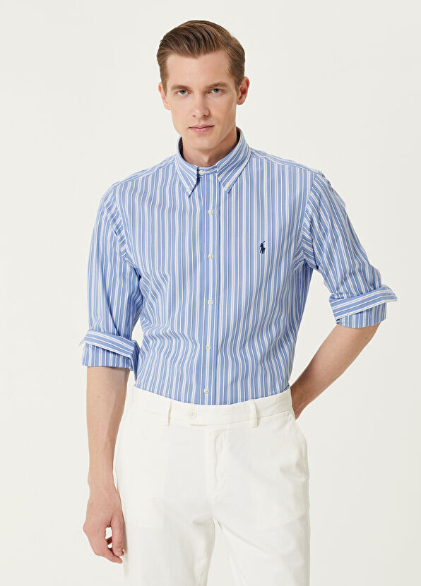 

Футболка с воротником-поло Polo Ralph Lauren, белый