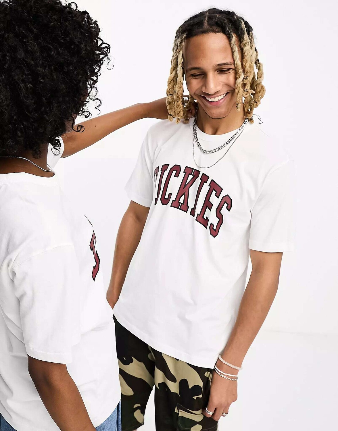 

Белая футболка Dickies aitkin, Белый