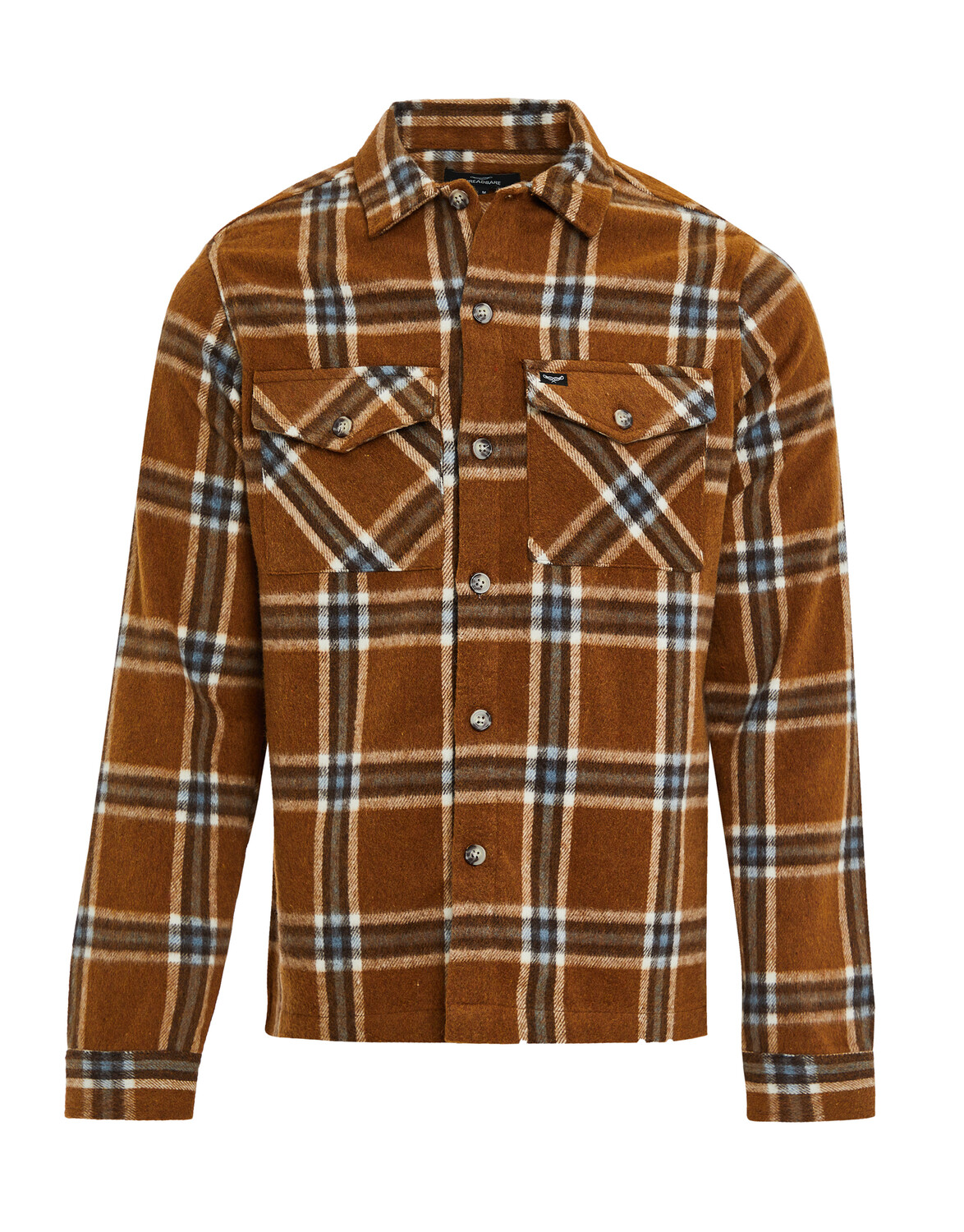 

Рубашка Threadbare Karo THB LUXE Christopher, кэмел