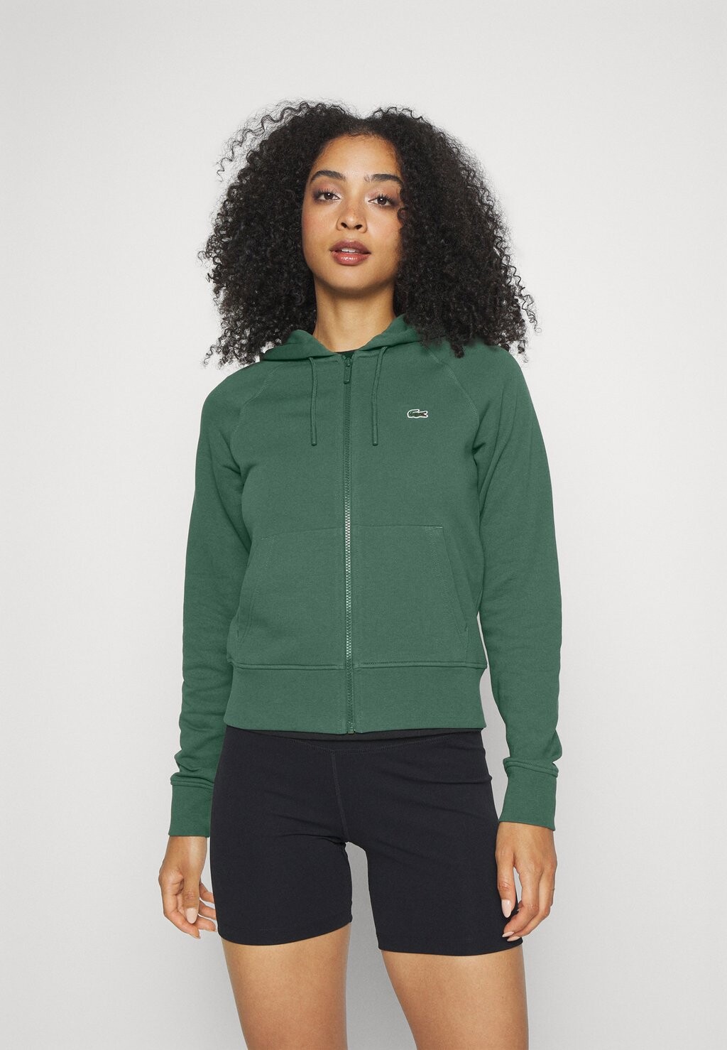 

Толстовка на молнии Lacoste Sport, vert fonce