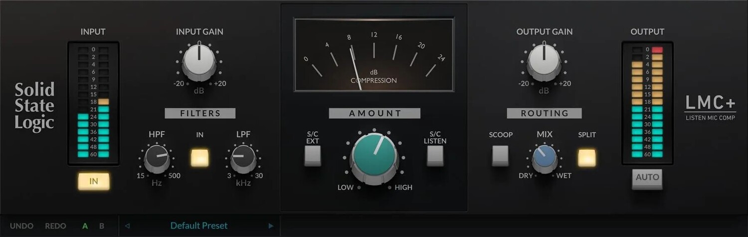 

Подключаемый модуль микрофонного компрессора Solid State Logic LMC+ Listen