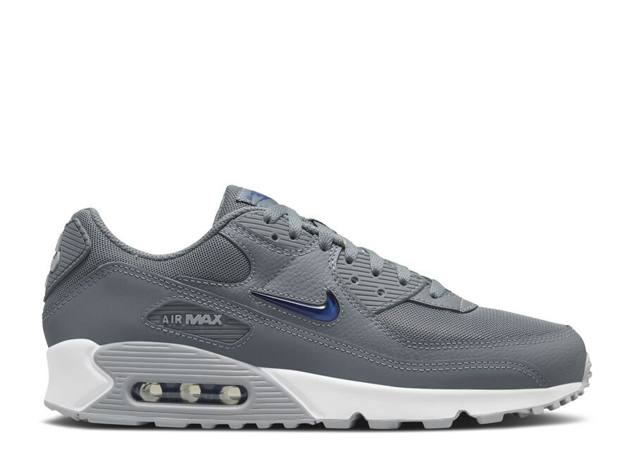 

Кроссовки Nike Air Max 90 'Jewel - Cool Grey Deep Royal', серый