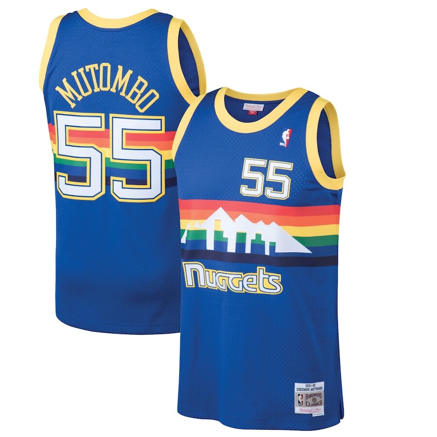 

Джерси Mitchell & Ness Denver Nuggets, синий