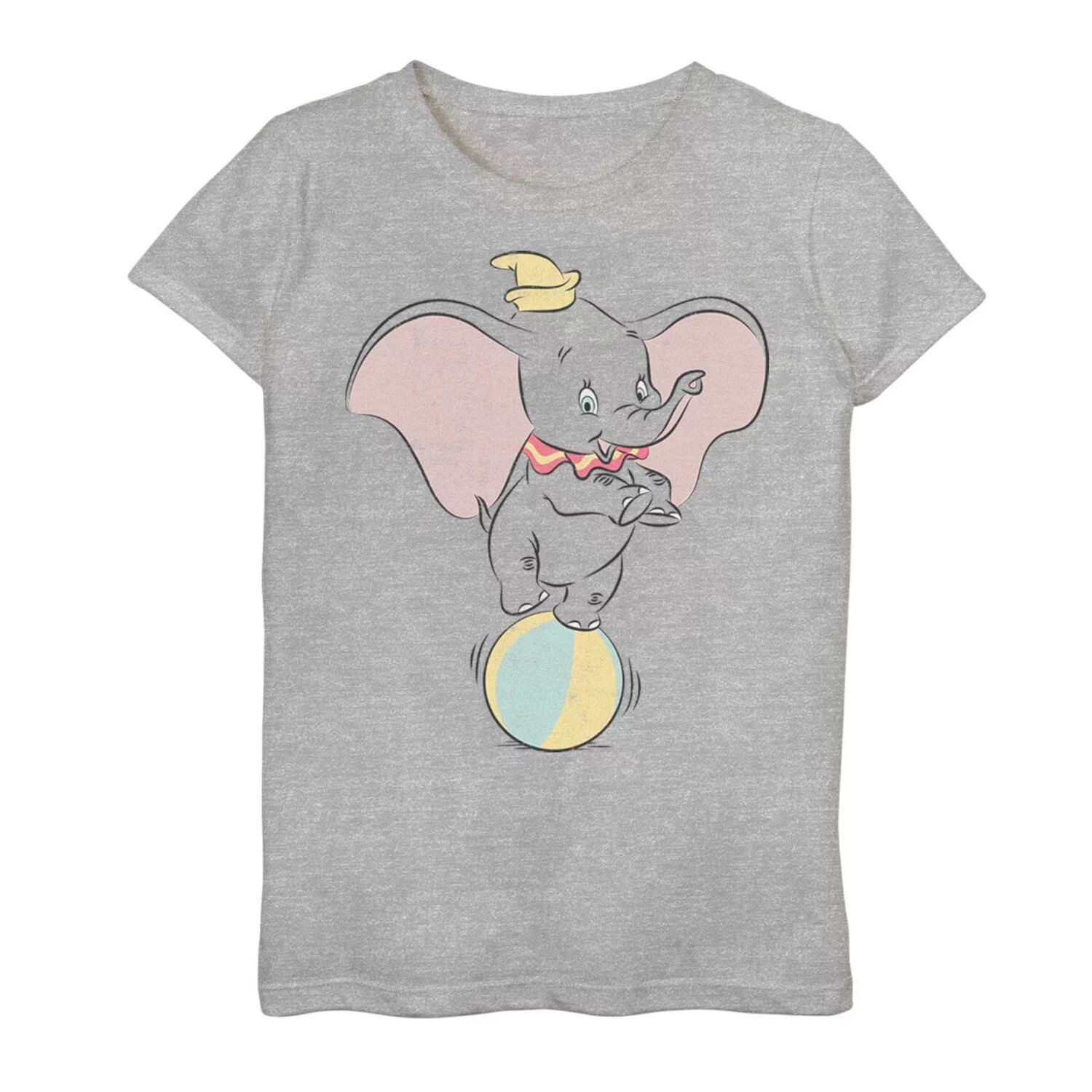 

Футболка Disney's Dumbo Girls 7–16 Ball Balance с милой позой и рисунком Licensed Character