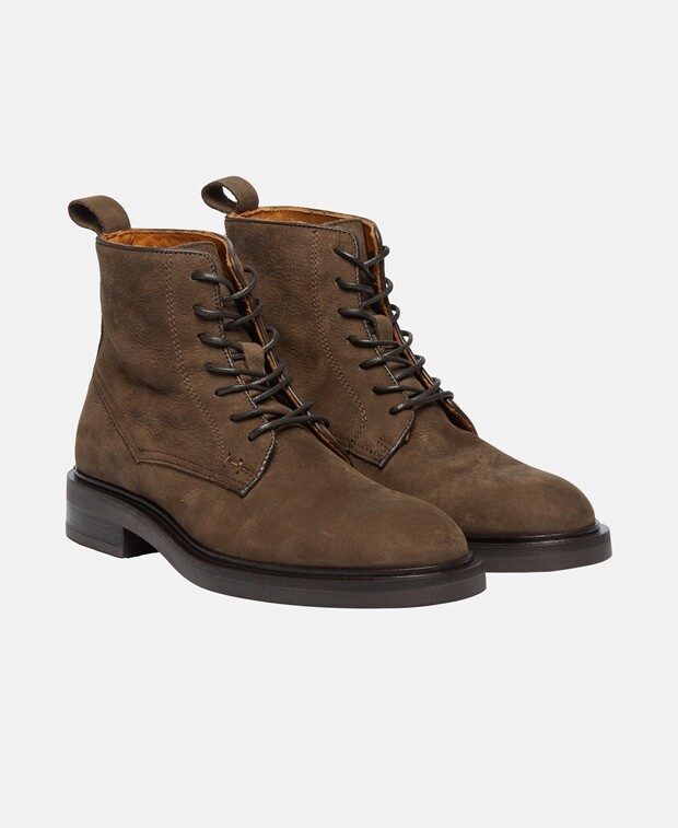 

Ботинки на шнуровке Hackett London, коричневый
