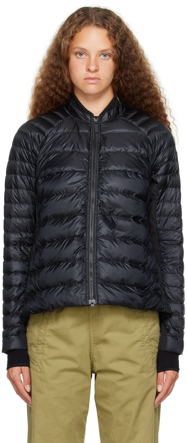 

Черный пуховик Canada Goose Roncy