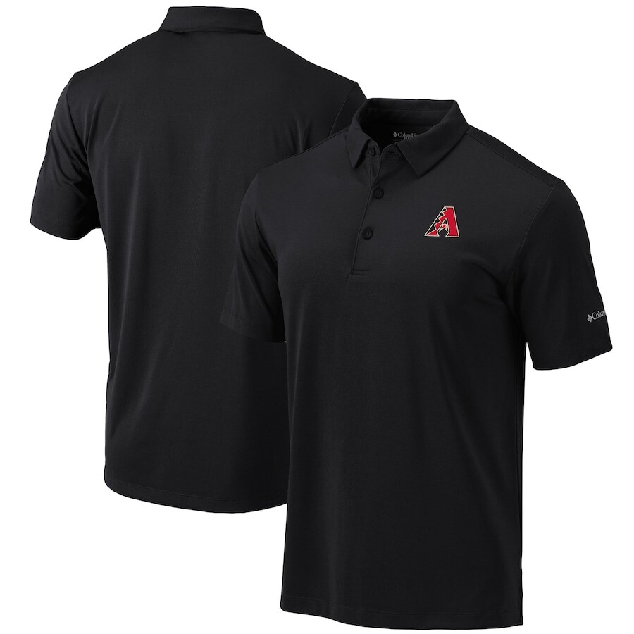 

Поло с коротким рукавом Columbia Arizona Diamondbacks, черный