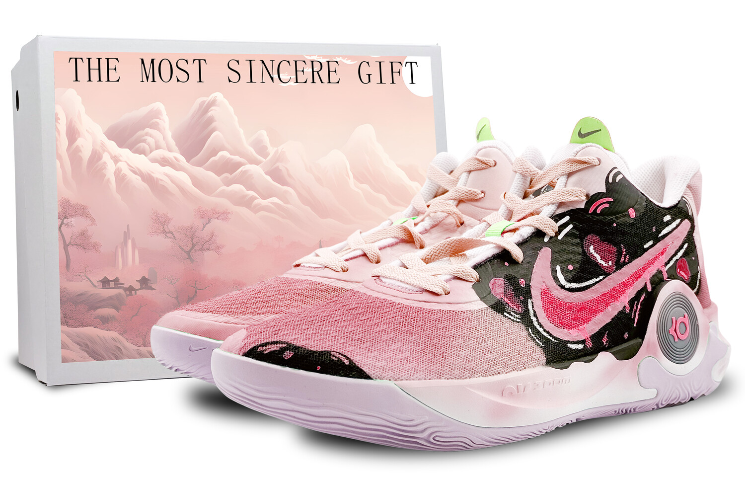 

Винтажные баскетбольные кроссовки Nike KD Trey 5 IX унисекс, Pink