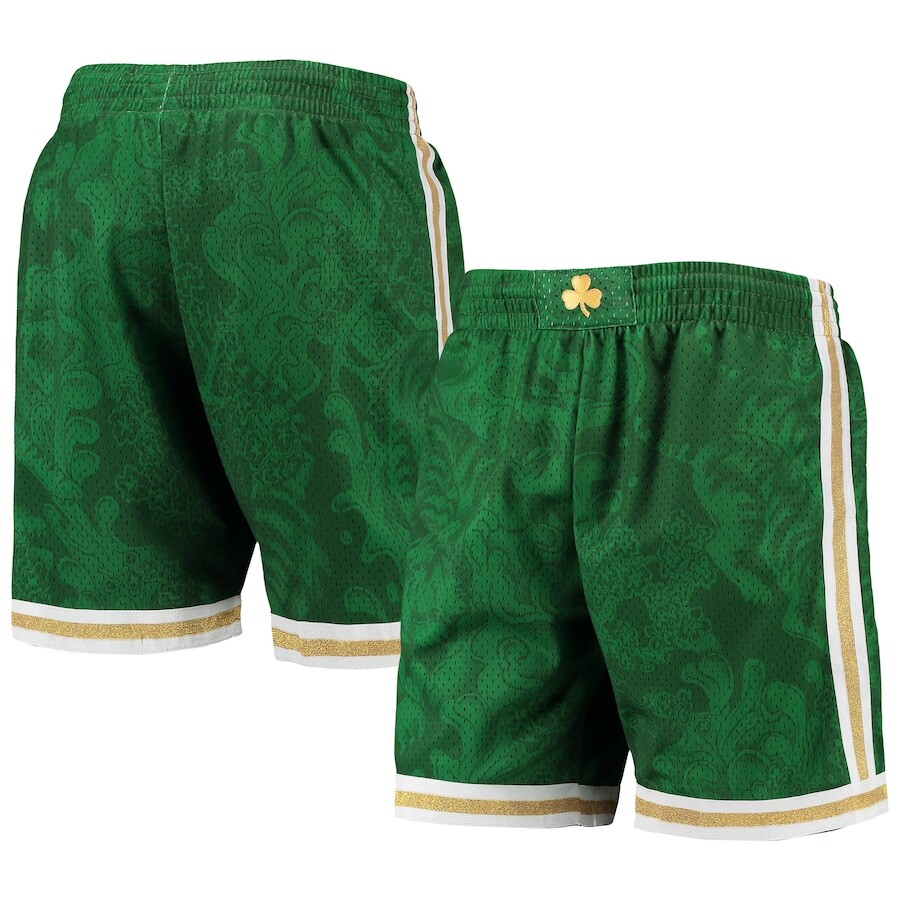 

Шорты Mitchell & Ness Boston Celtics, зеленый