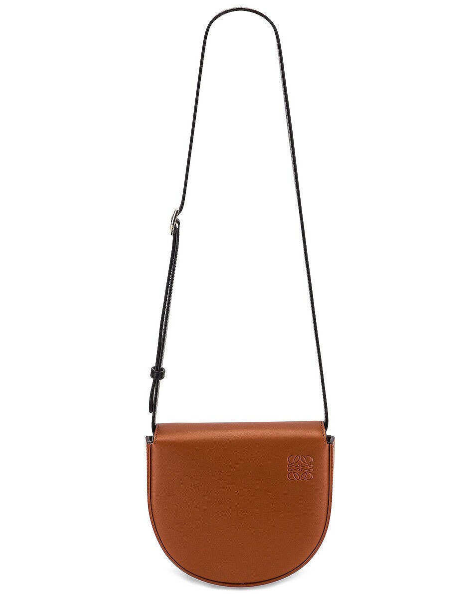 

Сумка кросс-боди Loewe Heel Duo, цвет Dark Tan & Black