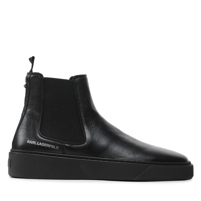 

Вьетнамки KARL LAGERFELD Chelsea KL53340 Black Lthr, черный