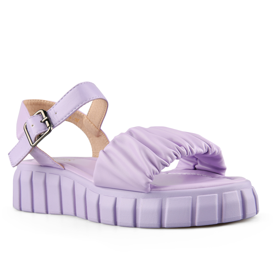 Фиолетовые женские повседневные сандалии на платформе Tendenz