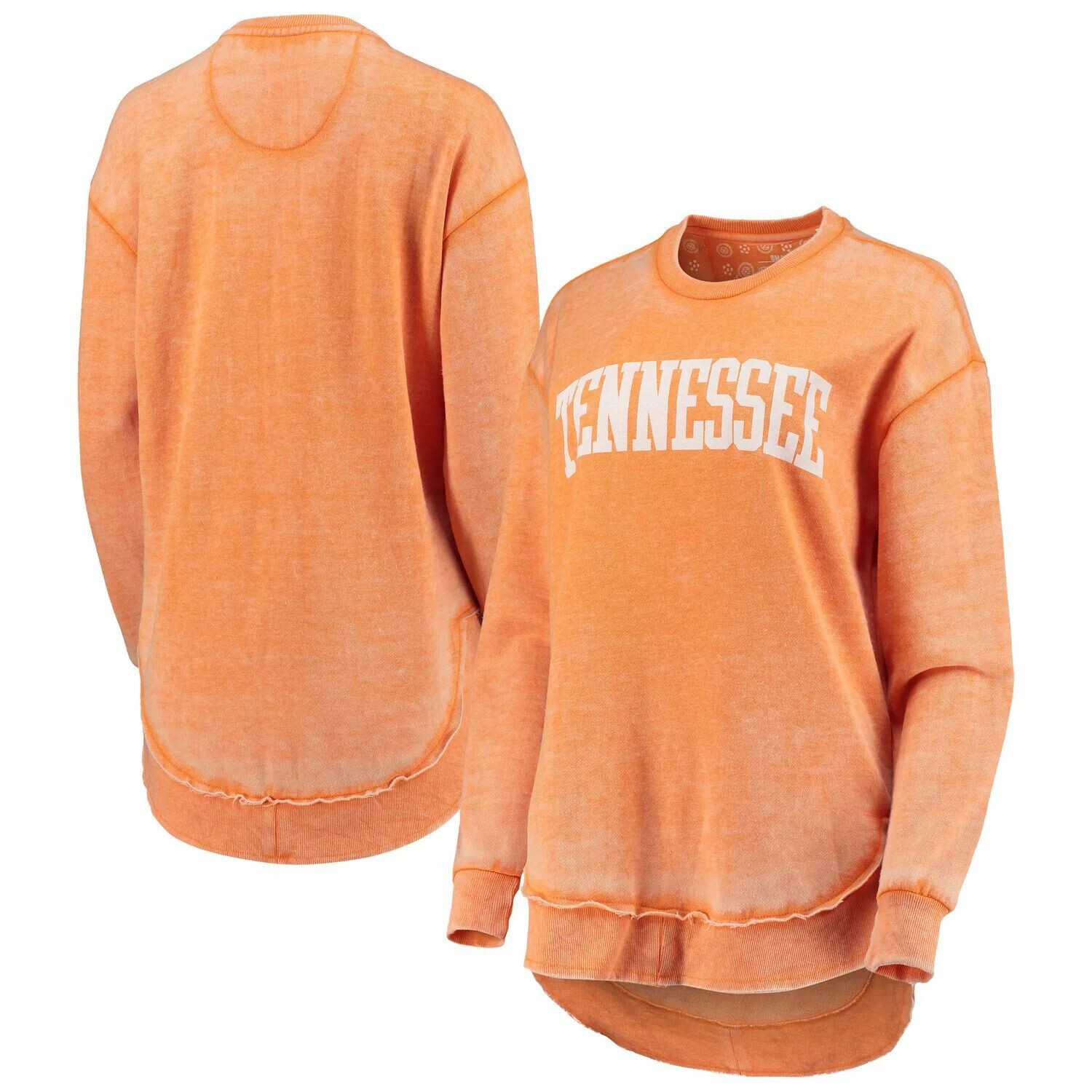 

Женский свитшот Pressbox Tennessee Orange Tennessee Volunteers в винтажном стиле