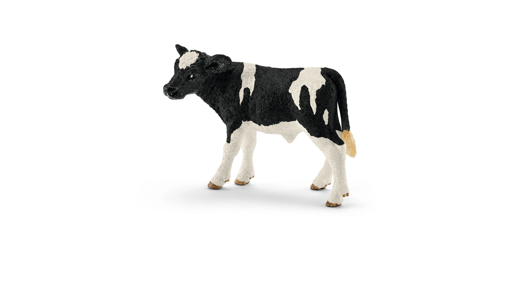 Schleich Farm World Сельскохозяйственные животные Черно-белый теленок коровы и телята
