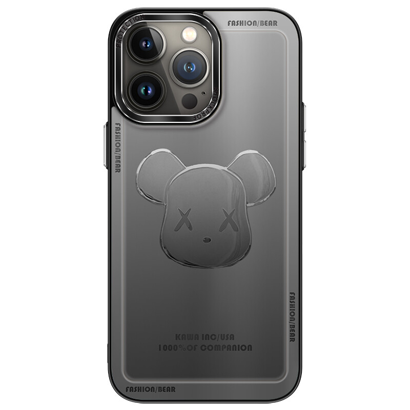 

Элегантный чехол для телефона Yahao, Black galvanized bear head