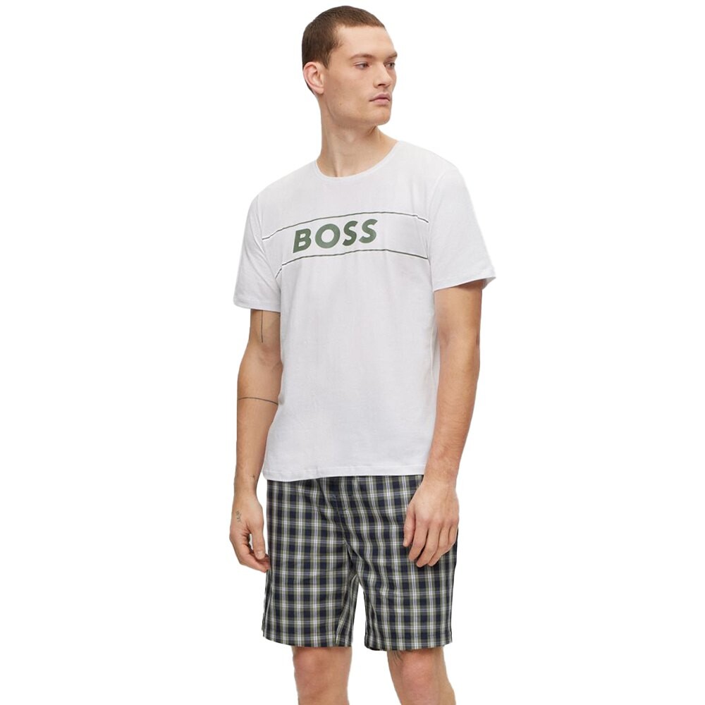 

Пижама BOSS Urban 10249279 Shorts, зеленый