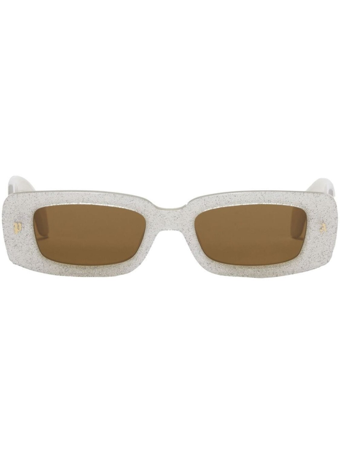 

Palm Angels Eyewear солнцезащитные очки Lala в прямоугольной оправе, белый