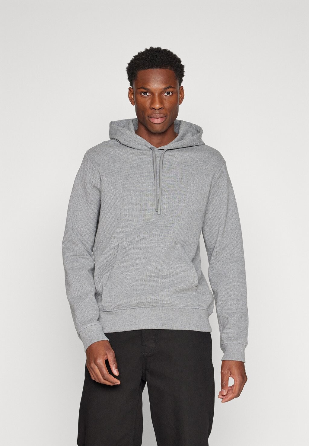 

Толстовка WAFFLE HOODIE GAP, серый вереск