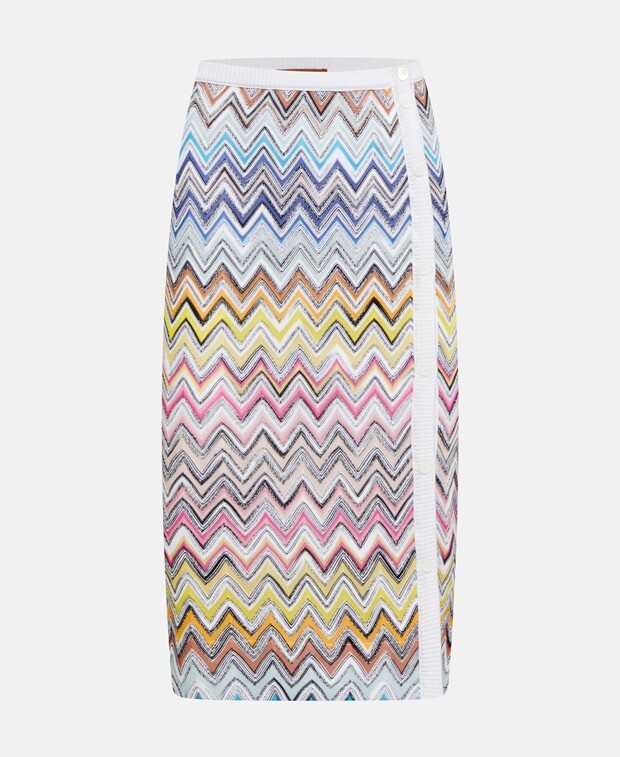 

Трикотажная юбка Missoni, синий