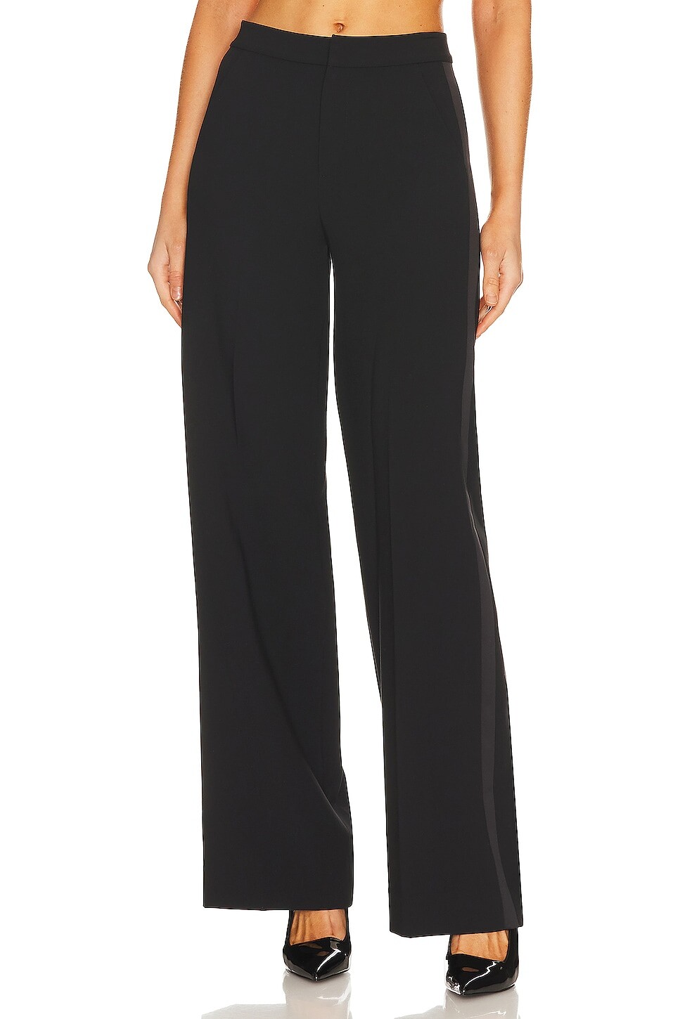 

Брюки L'AGENCE Livvy Tux Trouser, черный