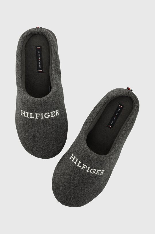 

Тапочки HILFIGER WARM FELT HOMESLIPPER Tommy Hilfiger, серый