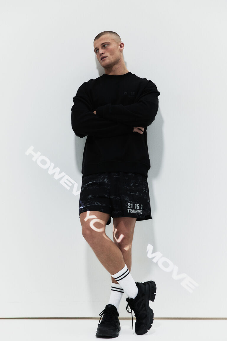 

Толстовка drymove с принтом H&M, черный