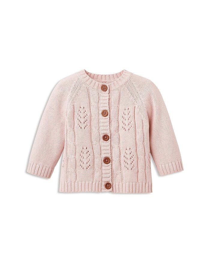 

Кардиган в виде листьев с косами для девочек - для малышей Elegant Baby