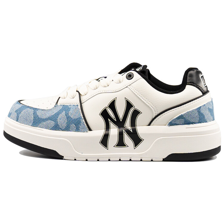 

Кроссовки MLB Chunky Liner Skateboarding Shoes Unisex Low-top White/Blue, белый/синий