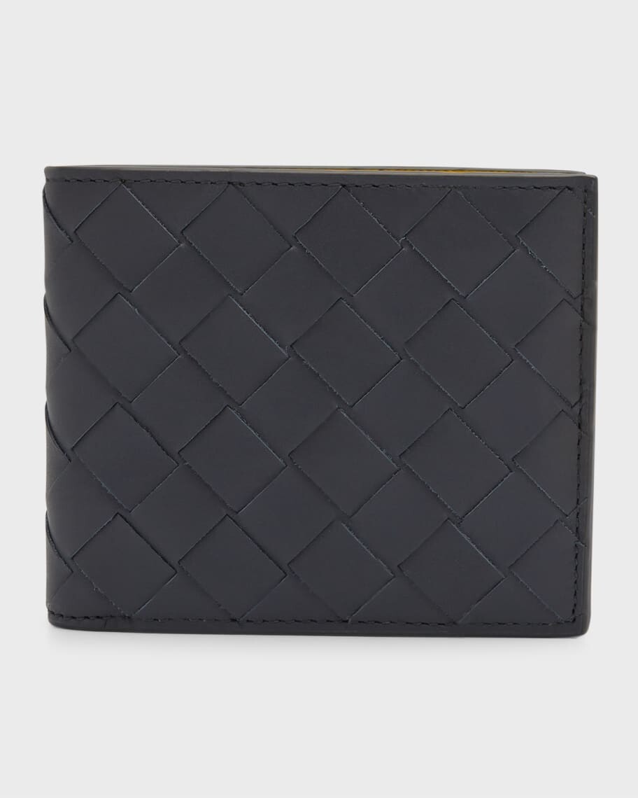 

Мужской двухцветный кожаный бумажник Intrecciato Bifold Bottega Veneta