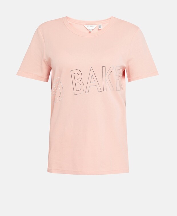 

Футболка Ted Baker, античный розовый