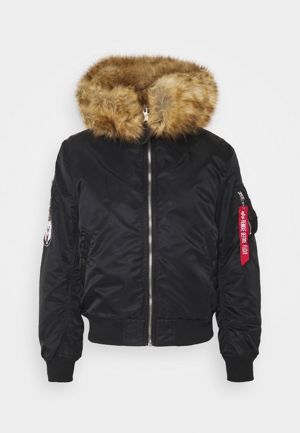 Зимняя куртка Alpha Industries С КАПЮШОНОМ ARCTIC, черный