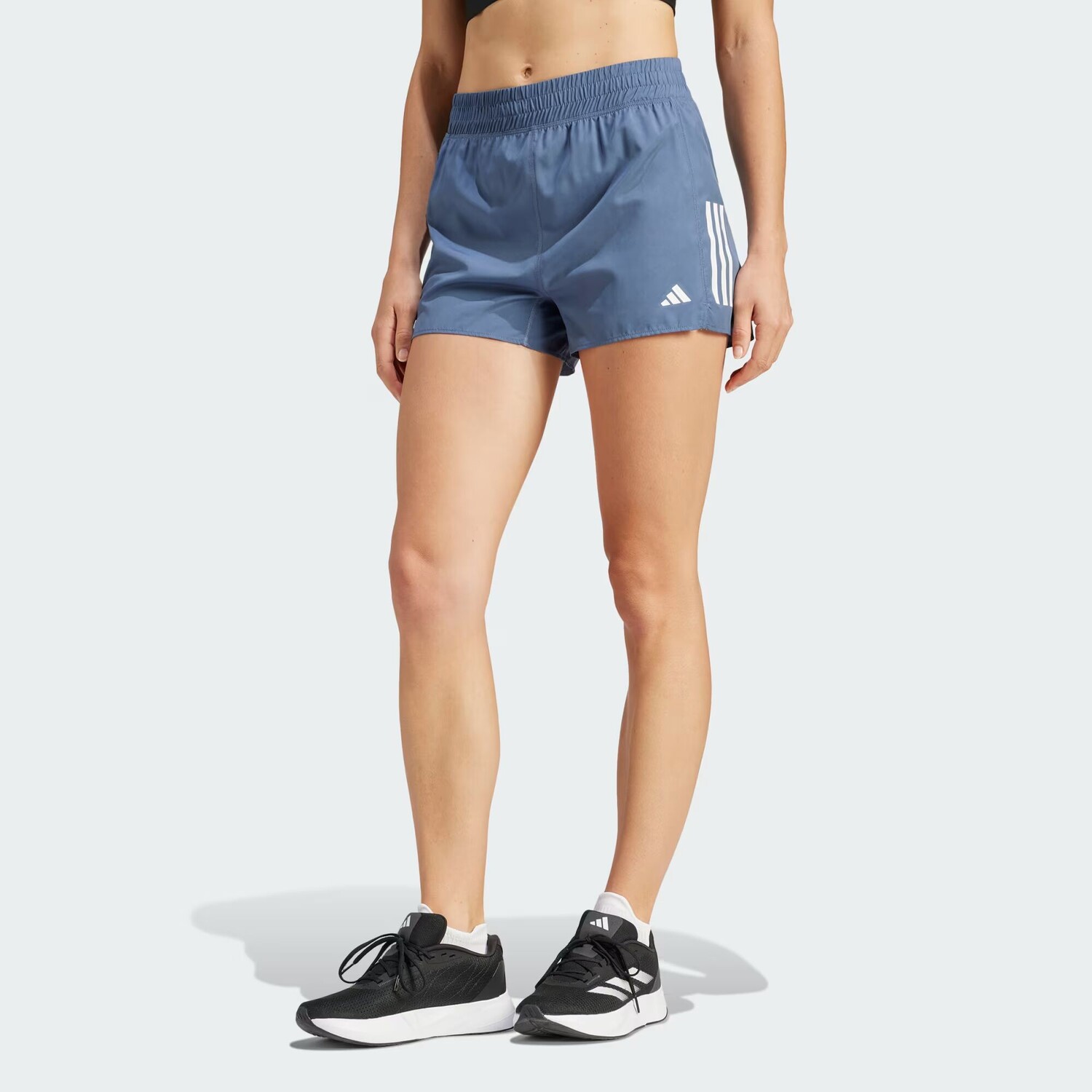 

Шорты для бега Adidas, цвет Preloved Ink