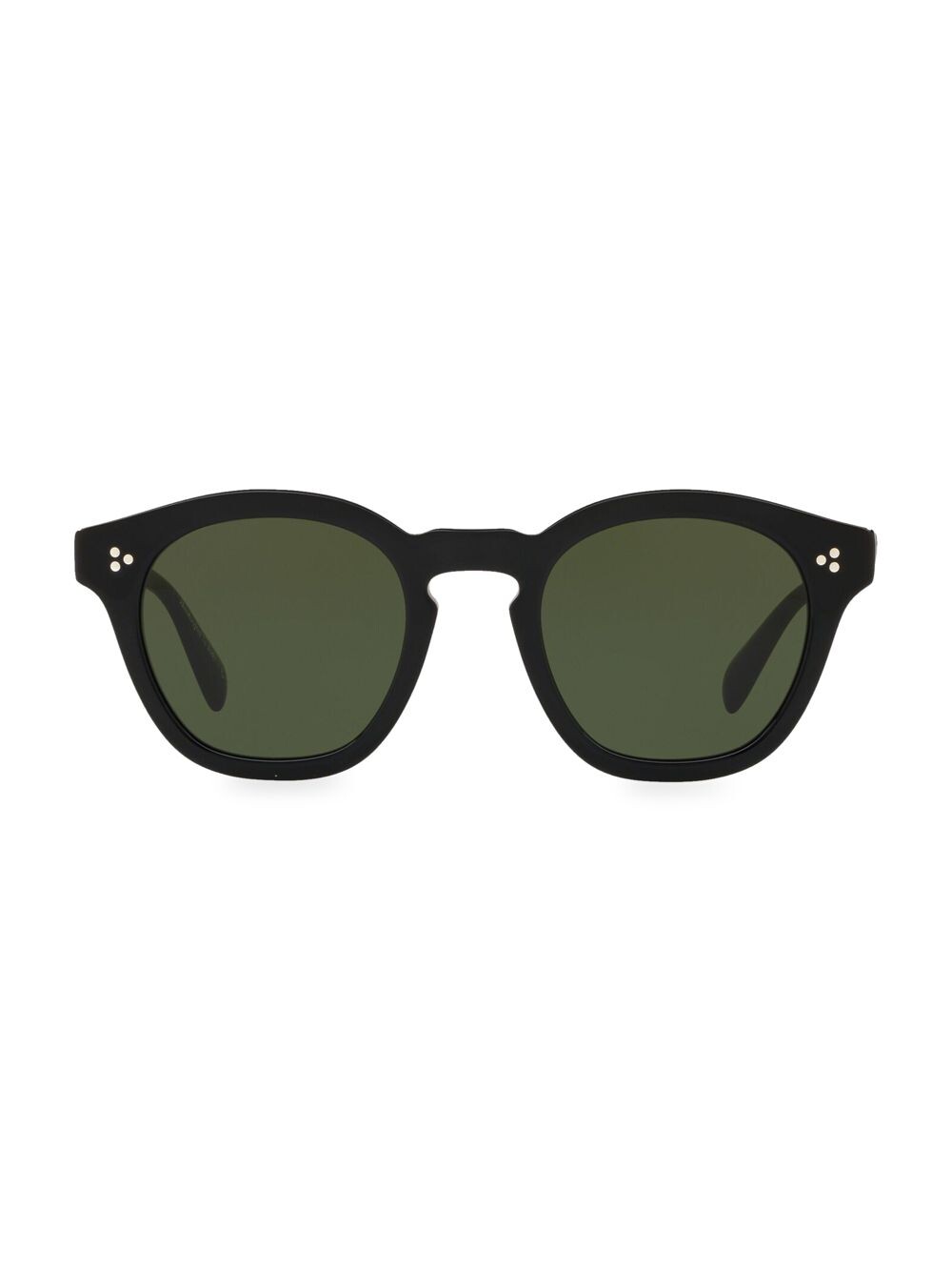 

Квадратные солнцезащитные очки Boudreau LA 48MM Oliver Peoples, черный